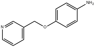 4-[(吡啶-3-基)甲氧基]苯胺 结构式