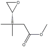 (R)methyl-3-methyl-3-(oxiran-2-yl)butanoate Structure