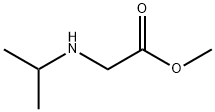 methyl 2-(propan-2-ylamino)acetate Struktur
