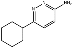 3-Amino-6-(cyclohexyl)pyridazine Structure