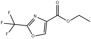 2-(三氟甲基)-1,3-噁唑-4-羧酸乙酯, 1060815-99-7, 结构式