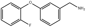 [3-(2-fluorophenoxy)phenyl]methanamine Struktur