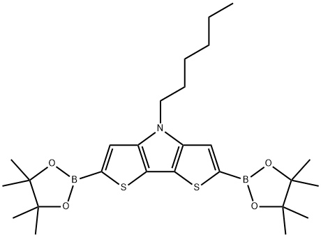 4-己基-2,6-双(4,4,5,5-四甲基-1,3,2-二氧硼杂环戊烷-2-基)-4H-噻吩并[3,2-B: 2