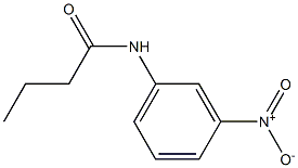N-(3-nitrophenyl)butanamide Struktur