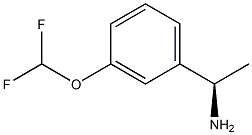 (1R)-1-[3-(DIFLUOROMETHOXY)PHENYL]ETHAN-1-AMINE Struktur