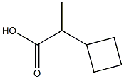 2-环丁基丙酸, 1082453-55-1, 结构式