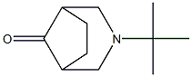 3-tert-butyl-3-azabicyclo[3.2.1]octan-8-one Structure