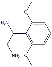 1-(2,6-DIMETHOXYPHENYL)ETHANE-1,2-DIAMINE Structure