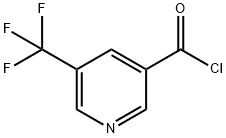 5-(trifluoroMethyl)nicotinoyl chloride Struktur