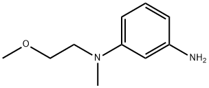 N1-(2-Methoxyethyl)-N1-methylbenzene-1,3-diamine Struktur