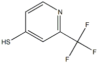 2-(trifluoromethyl)pyridine-4-thiol Struktur