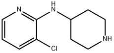 3-chloro-N-(piperidin-4-yl)pyridin-2-amine Structure