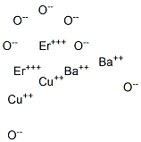 Erbium barium copper oxide Struktur