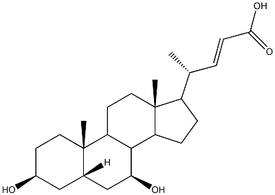 Ursodeoxycholic acid EP Impurity M Struktur