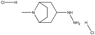 3-肼基-8-甲基-8-氮杂双环[3.2.1]辛烷二盐酸盐,110406-91-2,结构式