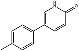 2-Hydroxy-5-(4-tolyl)pyridine Struktur