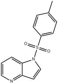 l-[(4-methylphenyl)sulfonyl]-1H-pyrrolo[3,2- b]pyridine Structure