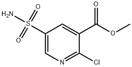 methyl 2-chloro-5-sulfamoylpyridine-3-carboxylate Structure