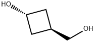 Cyclobutanemethanol, 3-hydroxy-, trans- Structure