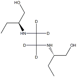 乙胺丁醇-D4, 1129526-19-7, 结构式