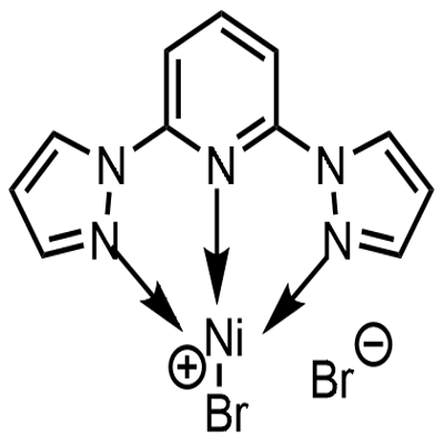 1132833-41-0 2,6-bis(N-pyrazolyl)pyridine nickel(II) bromide