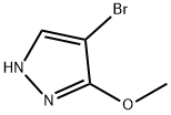 4-bromo-3-methoxy-1H-pyrazole Struktur
