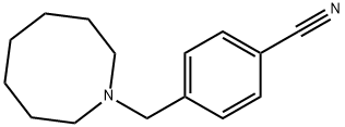 4-(azocan-1-ylmethyl)benzonitrile,115174-09-9,结构式