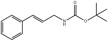 Tert-Butyl Cinnamylcarbamate* 化学構造式
