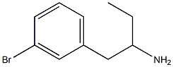 1-(3-BROMOPHENYL)BUTAN-2-AMINE Structure
