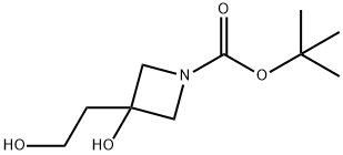 tert-butyl 3-hydroxy-3-(2-hydroxyethyl)azetidine-1-carboxylate,1154760-04-9,结构式