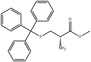 METHYL (2S)-2-AMINO-3-[(TRIPHENYLMETHYL)SULFANYL]PROPANOATE 结构式