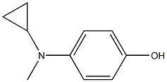 4-(cyclopropylmethylamino)phenol|