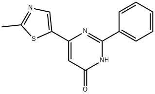 1159814-75-1 4-Hydroxy-2-phenyl-6-(2-methyl-5-thiazolyl)pyrimidine