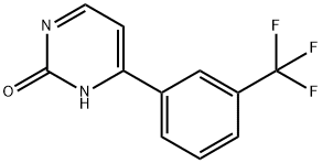 2-Hydroxy-4-(3-trifluoromethylphenyl)pyrimidine Structure