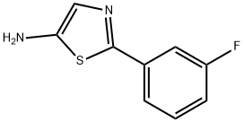5-Amino-2-(3-fluorophenyl)thiazole Structure