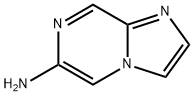 Imidazo[1,2-a]pyrazin-6-amine 化学構造式