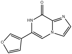 8-Hydroxy-6-(3-furyl)imidazo[1,2-a]pyrazine,1159818-96-8,结构式