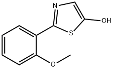 2-(2-Methoxyphenyl)-5-hydroxythiazole,1159821-39-2,结构式