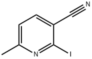 3-cyano-2-iodo-6-methylpyridine Struktur