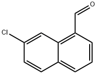 7-chloronaphthalene-1-carbaldehyde Struktur