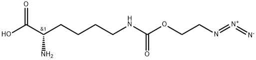 (2S)-2-amino-6-{[(2-azidoethoxy)carbonyl]amino}hexanoic acid