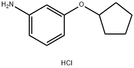 3-(CYCLOPENTYLOXY)ANILINE HYDROCHLORIDE Structure