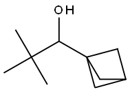 1-{bicyclo[1.1.1]pentan-1-yl}-2,2-dimethylpropan-1-ol Struktur