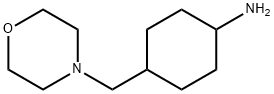 Cyclohexanamine, 4-(4-morpholinylmethyl)- 化学構造式