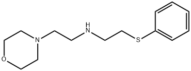 2-Morpholino-N-[2-(phenylthio)ethyl]ethan-1-amine Struktur