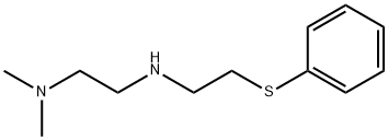 N1,N1-Dimethyl-N2-[2-(phenylthio)ethyl]ethane-1,2-diamine Structure