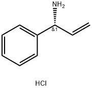 (R)-1-苯基丙-2-烯-1-胺盐酸盐 结构式