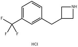 3-{[3-(trifluoromethyl)phenyl]methyl}azetidine hydrochloride Structure