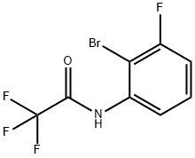 Acetamide, N-(2-bromo-3-fluorophenyl)-2,2,2-trifluoro- 化学構造式