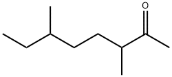 3,6-dimethyloctan-2-one Structure